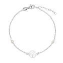 PULSERA CADENA CENTRO ARBOL + 2 PERLAS - PU5209R