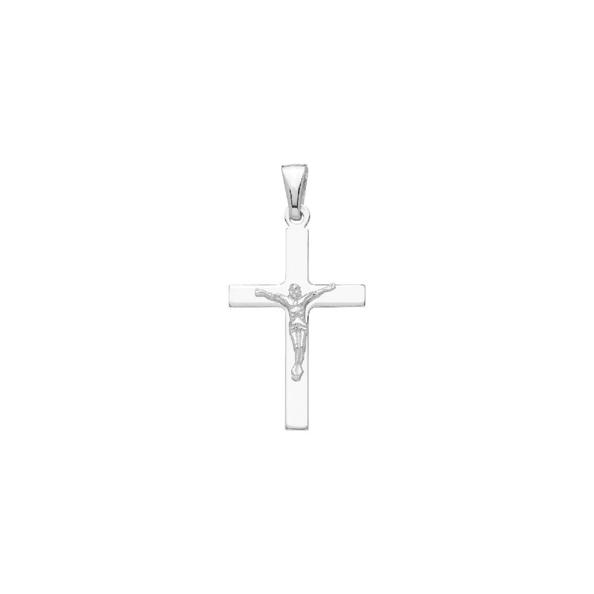 COLG. CRUZ PLANA CRISTO 32X20 ANCHO 3 MM - CO2720R