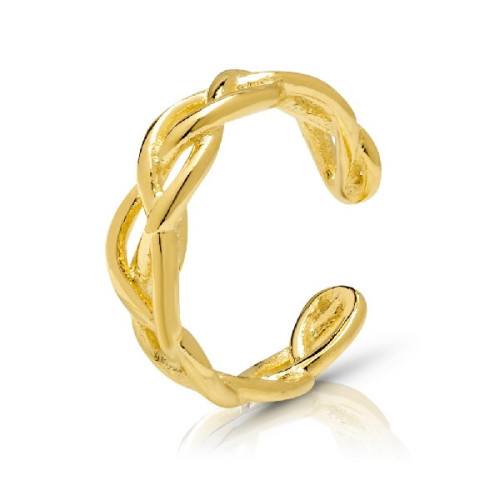 PENDIENTE EAR CUFF HILO TRENZADO CH - PE5977CH