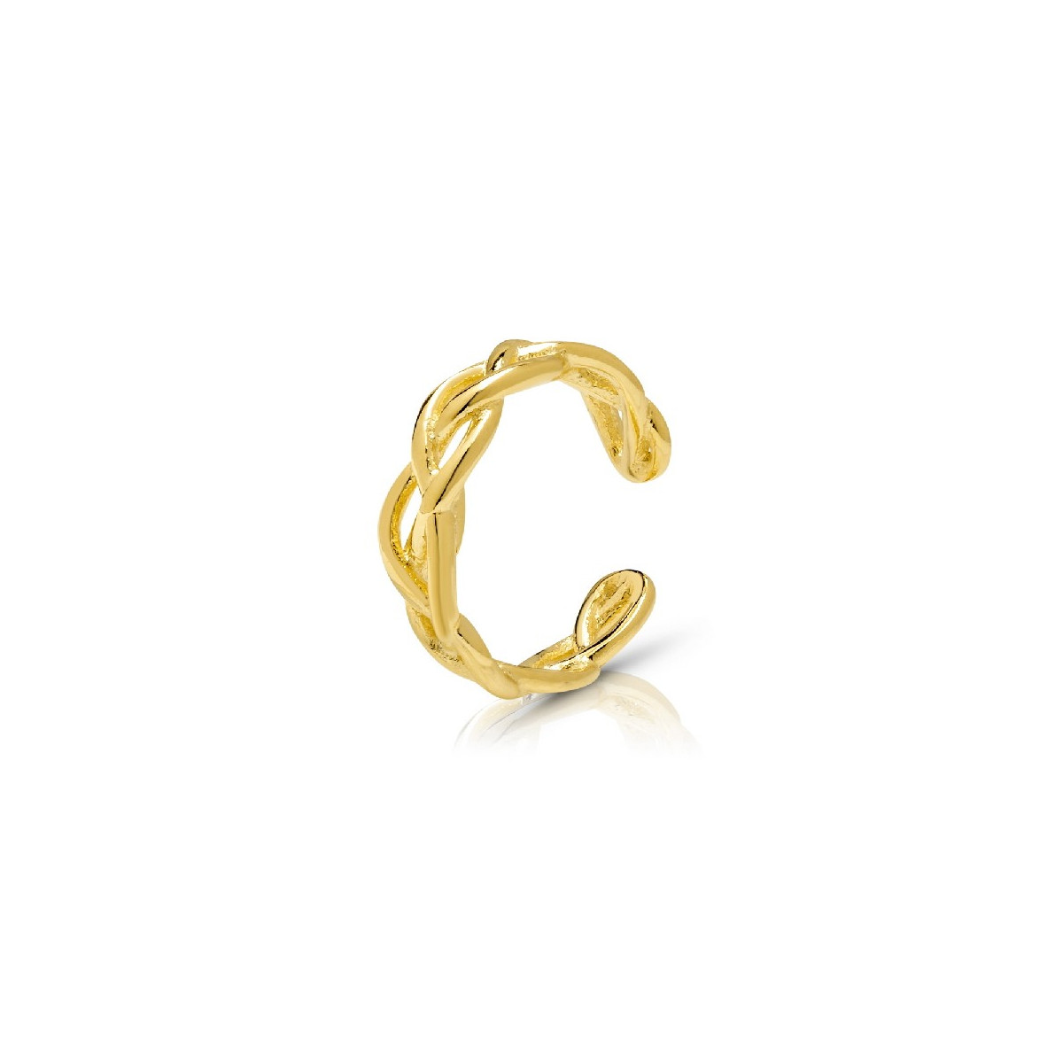 PENDIENTE EAR CUFF HILO TRENZADO CH - PE5977CH
