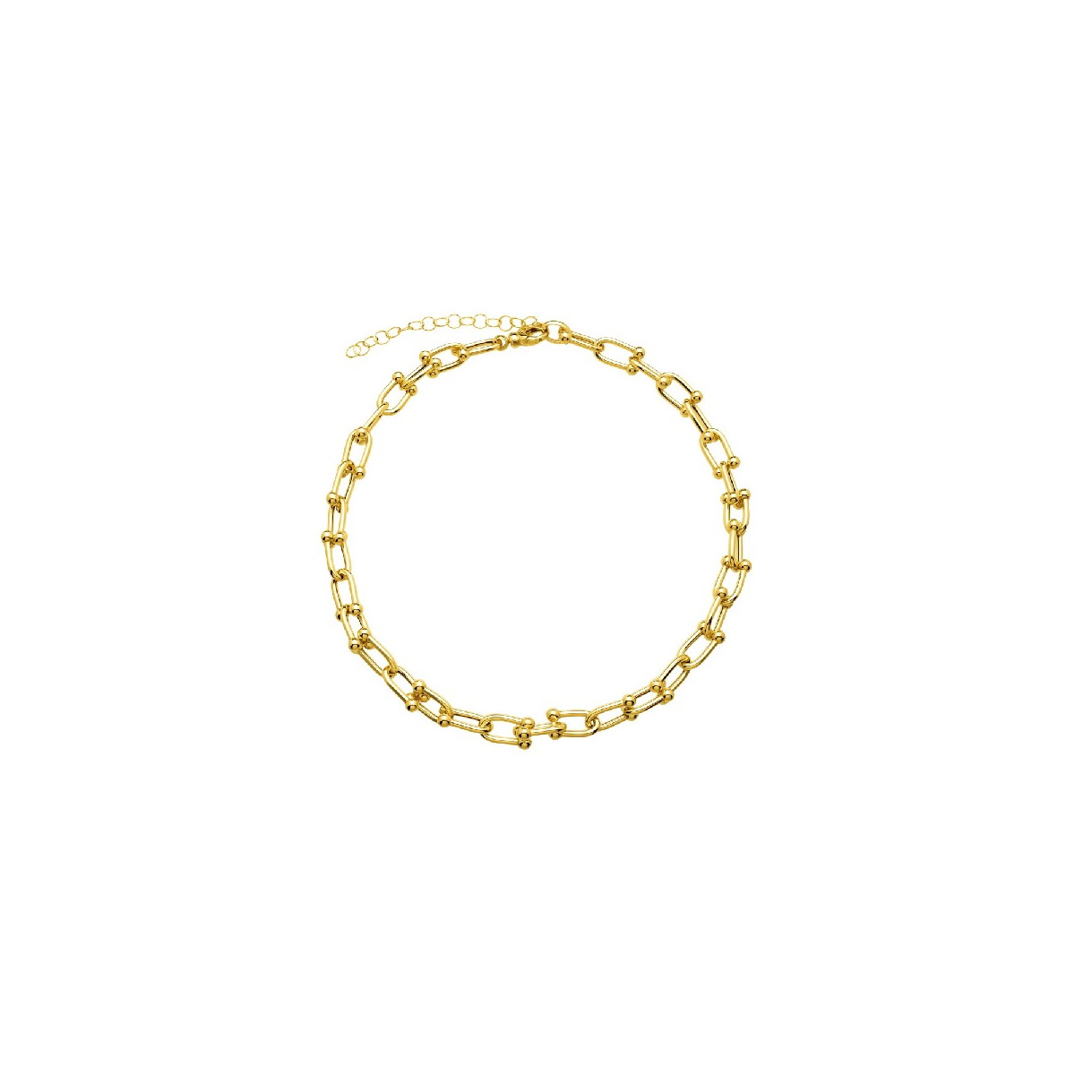 G. ESLABONES CON FORMA DE U + BOLAS - GA1645CH