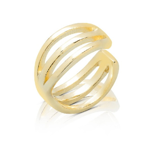 PEND. EAR CUFF 3 HILOS CRUZADOS CH - PE5979CH