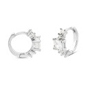 PENDIENTE ARO CZ CUADRADA + 4 CZ - PE5980R