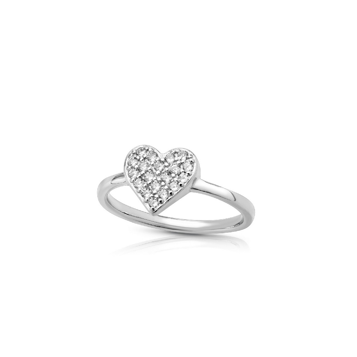 SORTIJA CORAZON CON CZ - SO1486R