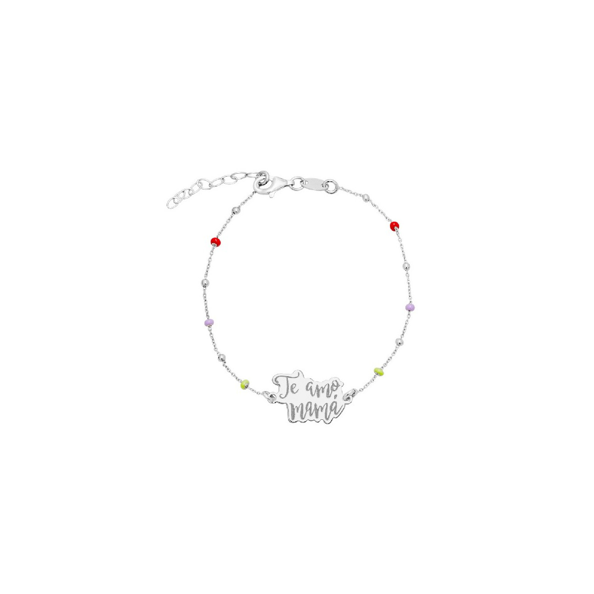 P.CAD.BOLAS ESMALTE TE AMO MAMA - PU5296R/24