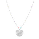 G.CAD.BOLAS ESMALTE CORAZON MAMA - GA1674R/24
