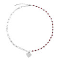 G.MITAD BOLAS FACETADAS+CORAZON CAD. REC - GA1611R/07