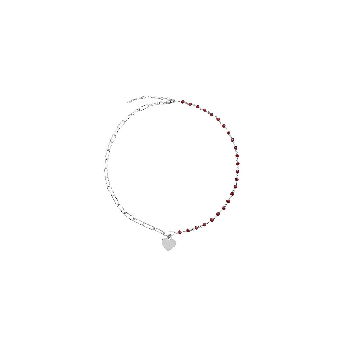 G.MITAD BOLAS FACETADAS+CORAZON CAD. REC - GA1611R/07