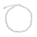 PULSERA INFINITOS MITAD CZ EN LINEA - PU5275R/04 PULSERA INFINITOS MITAD CZ EN LINEA - PU5275R/04