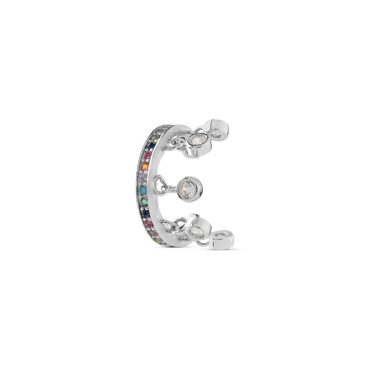 P. EAR CUFF CIRCONITAS MULTI 5 COLGANDO - PE5995R/24
