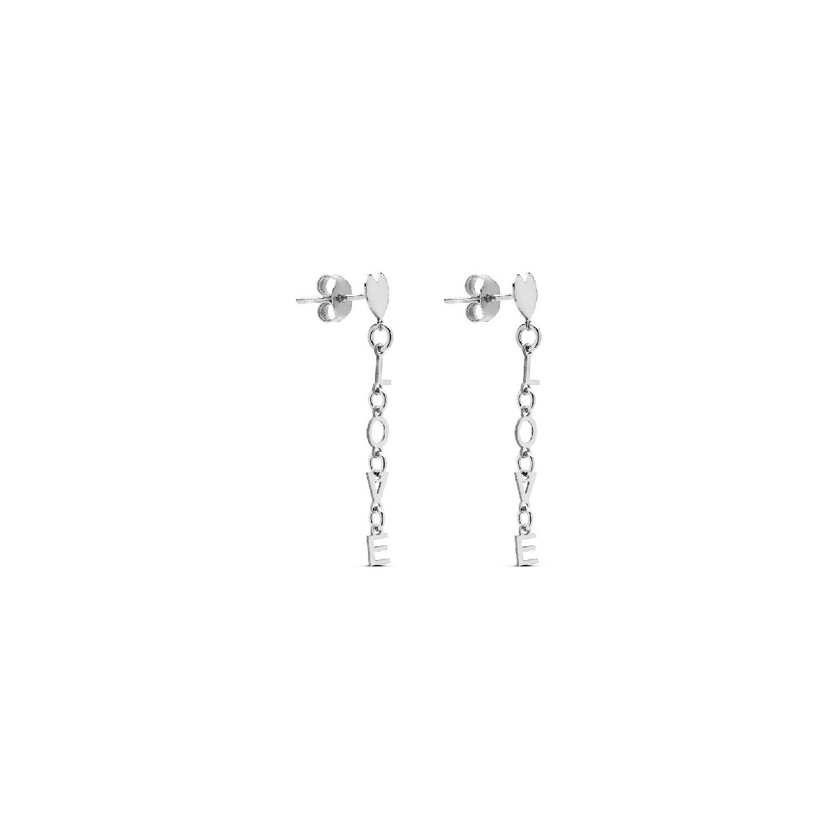 P. CORAZON LISO LETRAS LOVE COLGANDO - PE6001R