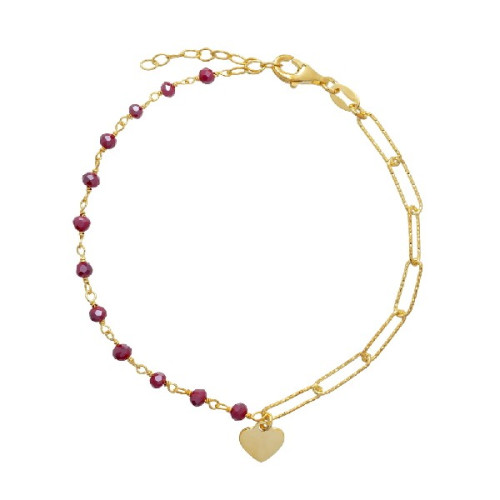 P.MITAD BOLAS FACETADAS+CORAZON CAD. REC - PU5234CH/07