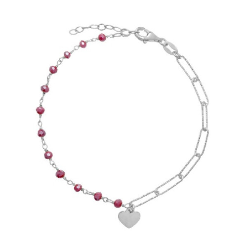 P.MITAD BOLAS FACETADAS+CORAZON CAD. REC - PU5234R/07
