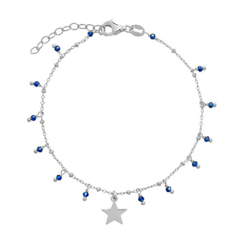 P.PIEDRAS AZULES COLG + ESTRELLA CENTRO - PU5249R/03