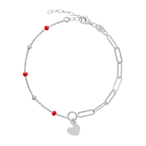 P.1/2 BOLAS ESMALTE 1/2 C.RECT. CORAZON - PU5261R/13
