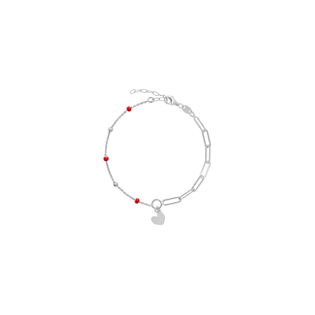 P.1/2 BOLAS ESMALTE 1/2 C.RECT. CORAZON - PU5261R/13