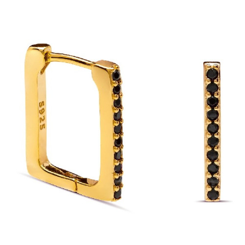 PENDIENTE RECTANGULAR CON CZ - PE6011CH/10