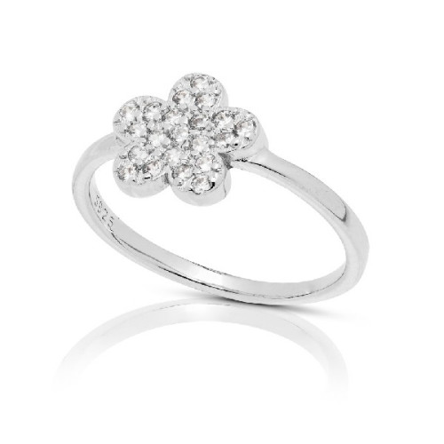 SORTIJA FLOR CIRCONITAS - SO1490R