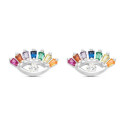 PENDIENTE OJO CON CIRCONITAS - PE5970R/24