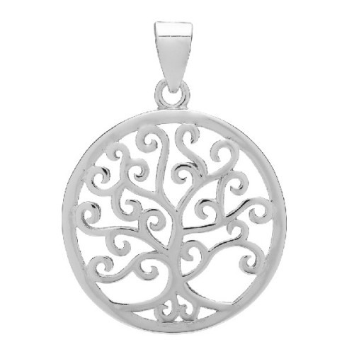 COLGANTE REDONDO ARBOL VIDA LISO - CO2474