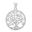 COLGANTE REDONDO ARBOL VIDA LISO 20 MM - CO2474