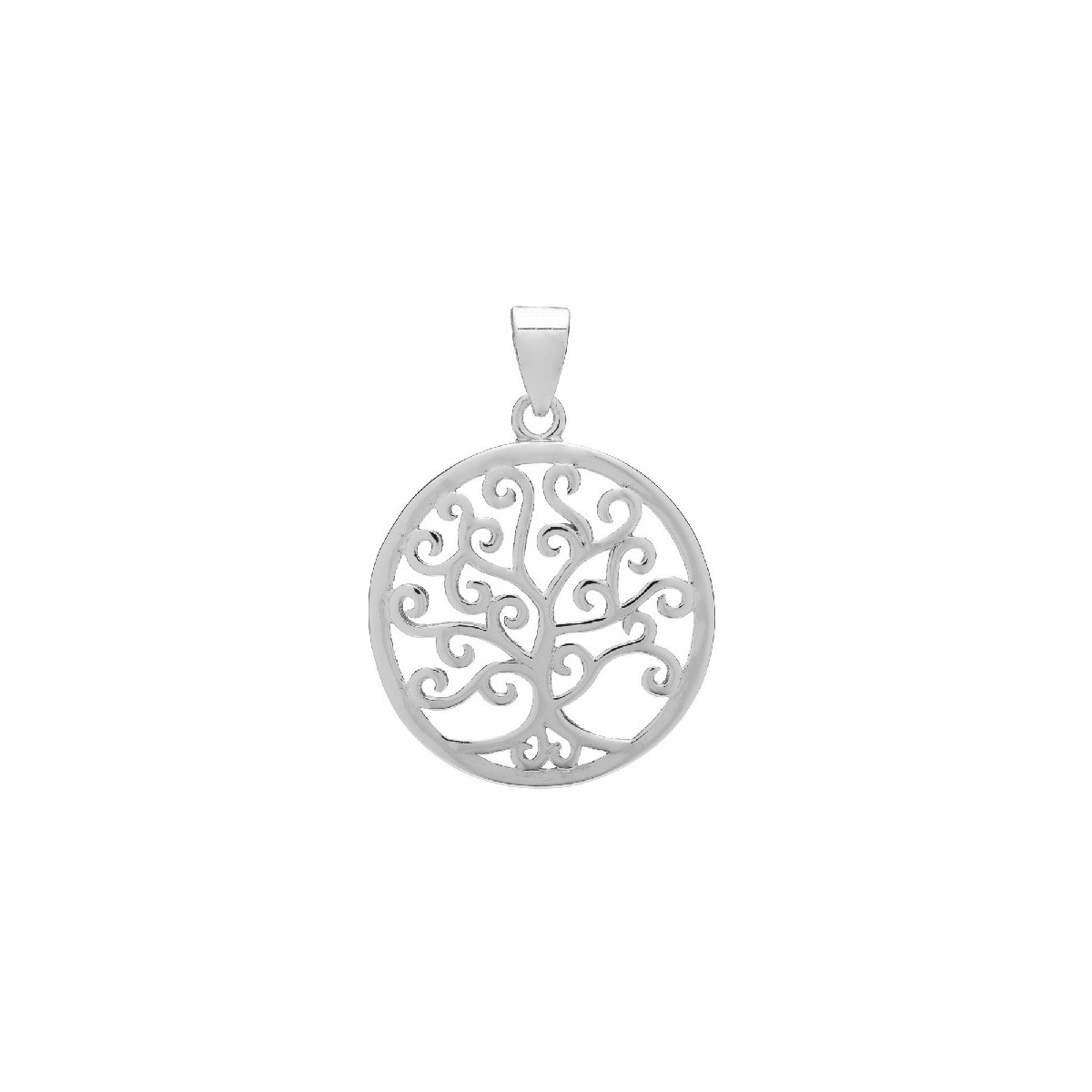 COLGANTE REDONDO ARBOL VIDA LISO 20 MM - CO2474