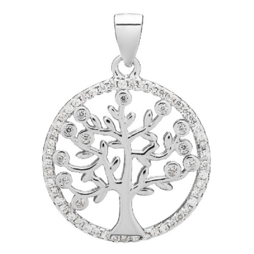 COLGANTE REDONDO ARBOL VIDA CIRCONITAS - CO2475