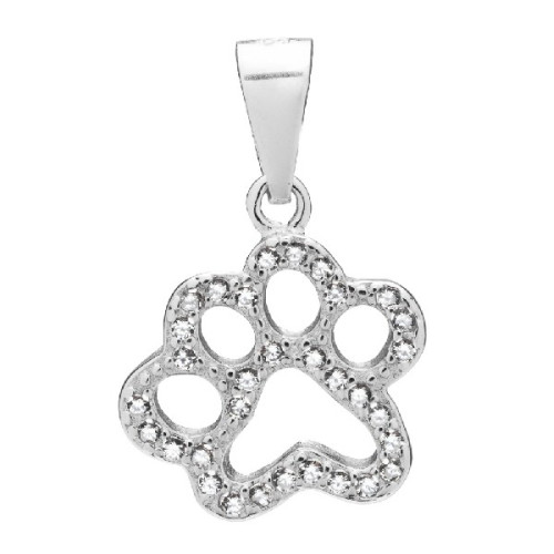COLGANTE HUELLA PERRO CZ - CO2483