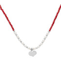 G. PIEDRAS FACETADA+PERLA CENTRO CORAZON - GA1686R/13