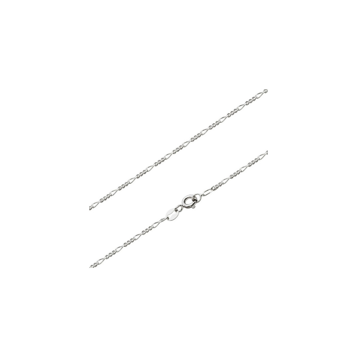 CADENA CARTIER 3X1 RODIO, DISPONIBLE EN 40 CM, 45 CM, 50 CM Y 60 CM - CA1338/40R
