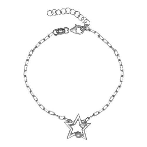 PULSERA ESTRELLA CENTRO CALADA BOLA - PU5328R