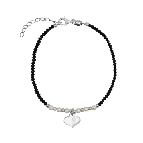 P. PIEDRAS FACETADA+PERLA CENTRO CORAZON - PU5337R/10