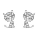 PENDIENTE GATO CIRCONITAS - PE5555R