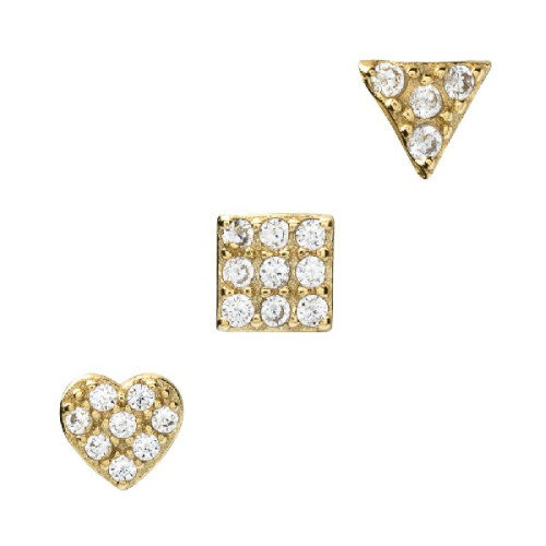 SET 3 UD TRIANGULO, CUADRADO, CORAZON  - PE5930CH