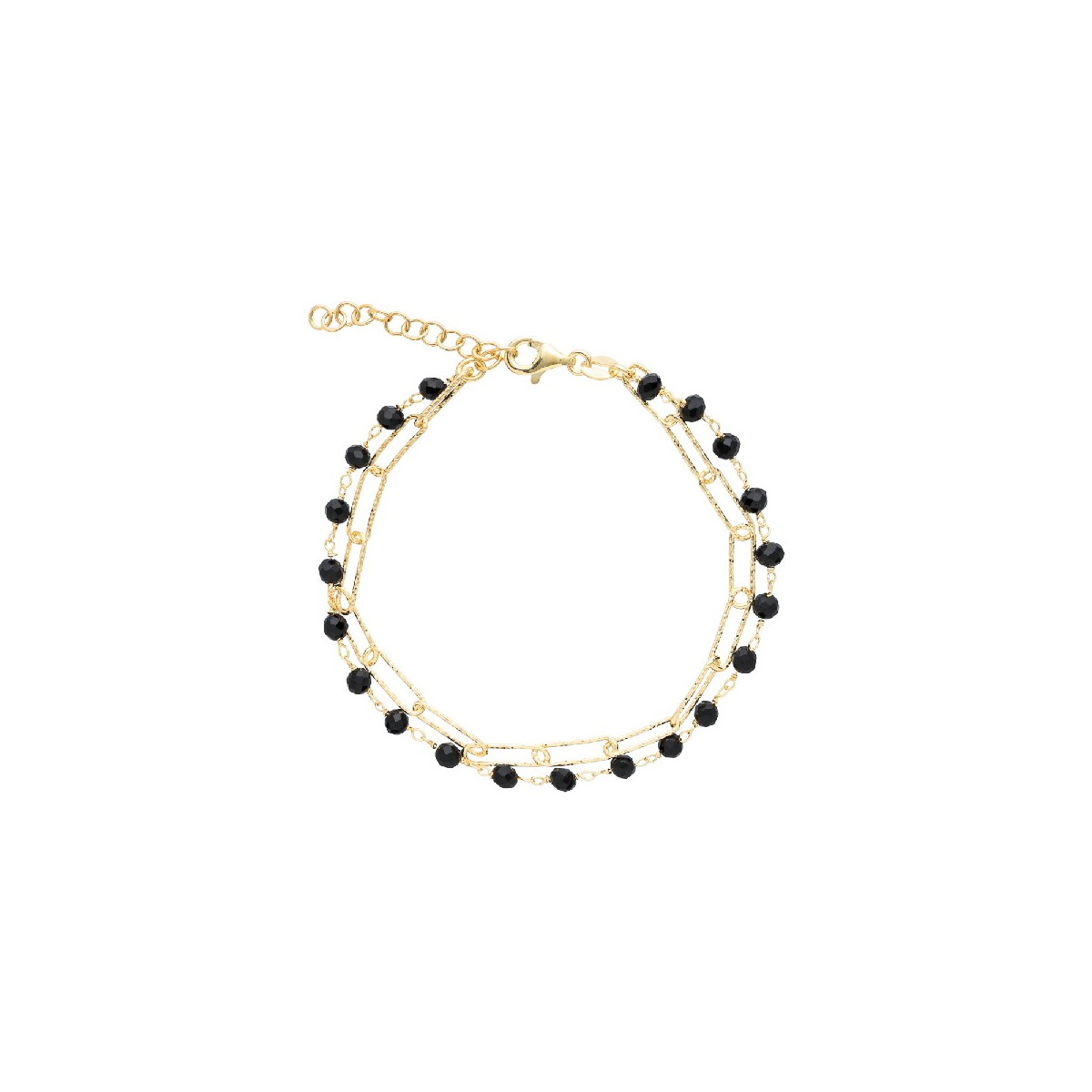 P. DOBLE RECTANGULAR + BOLAS NEGRAS - PU5213CH/10