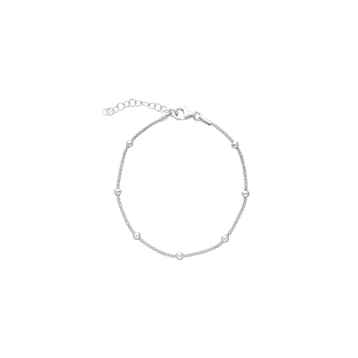 PULSERA CADENA 7 BOLAS EN LINEA - PU5310R