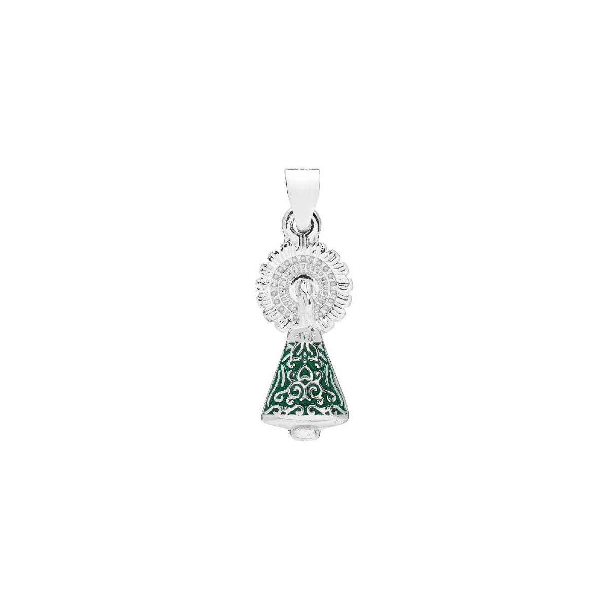 COLGANTE VIRGEN DEL PILAR ESMALTE - CO2728/16