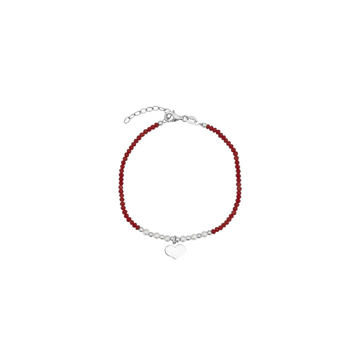 P. PIEDRAS FACETADA+PERLA CENTRO CORAZON - PU5337R/13