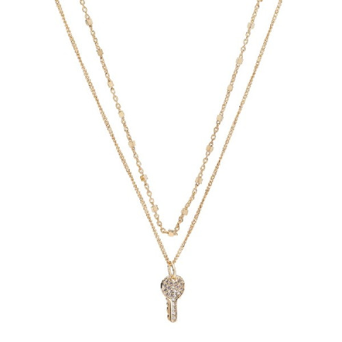 GARG. DOBLE LLAVE CZ COLGANDO - GA1693CH