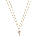GARG. DOBLE LLAVE CZ COLGANDO - GA1693CH
