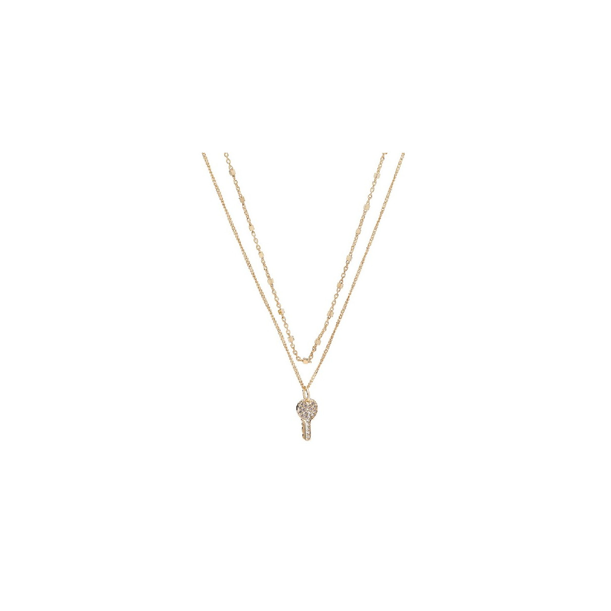 GARG. DOBLE LLAVE CZ COLGANDO - GA1693CH