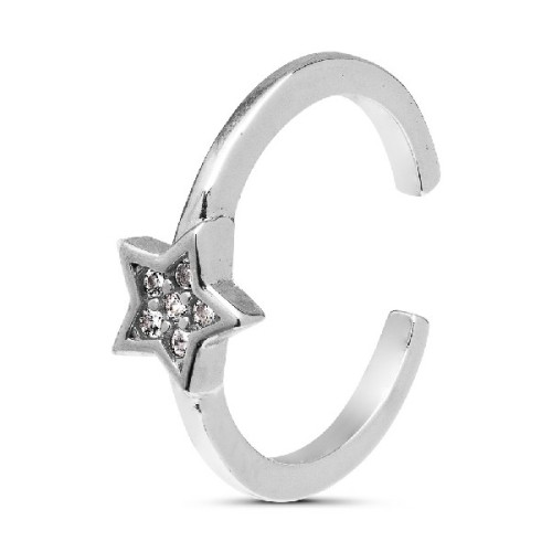 PENDIENTE EAR CUFF ESTRELLA CZ - PE6039R/04