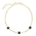 PULSERA 3 ESTRELLAS ESMALTE - PU5349CH/10