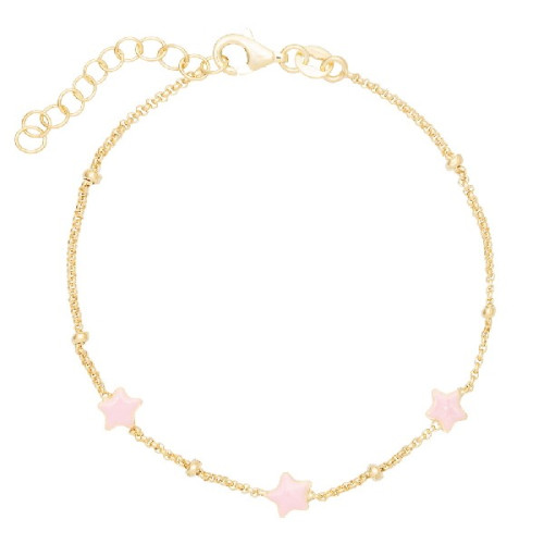PULSERA 3 ESTRELLAS ESMALTE - PU5349CH/14