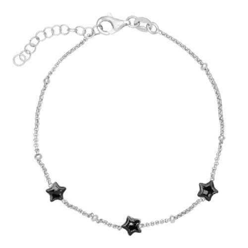 PULSERA 3 ESTRELLAS ESMALTE - PU5349R/10