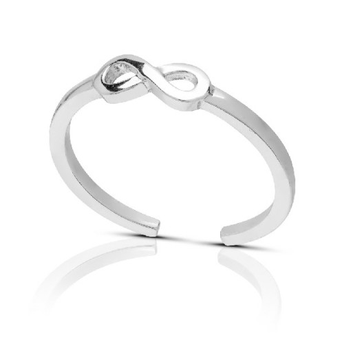 SORTIJA MIDI-RING INFINITO LISO - SO1508R