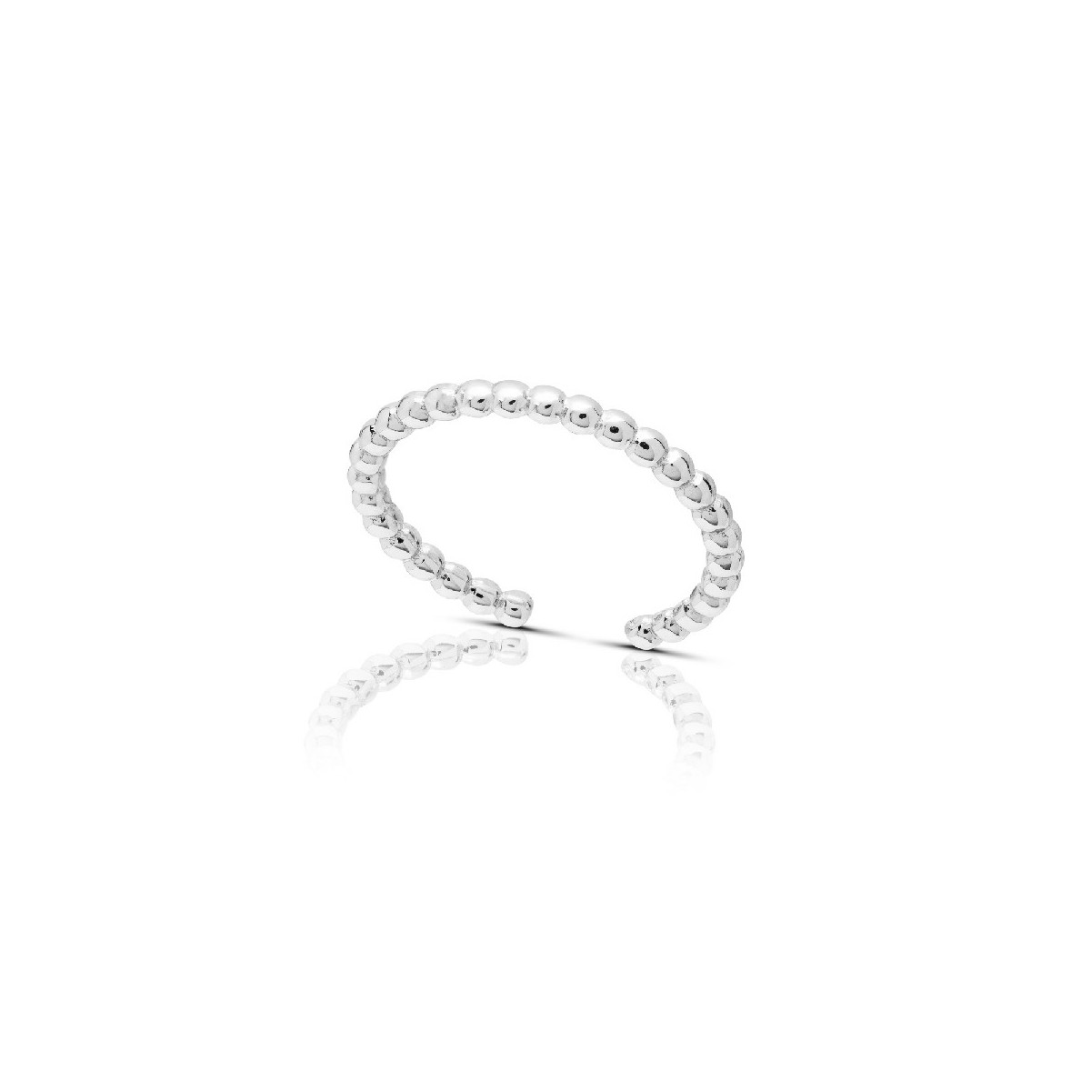 S. MIDI-RING ARO BOLITAS LISAS - SO1513R