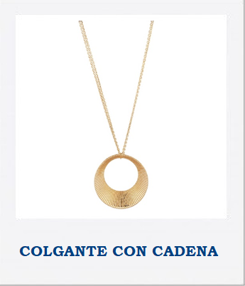 COLGANTES CON CADENA