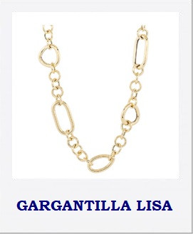 GARGANTILLA SIN CIRCONITAS, LISAS