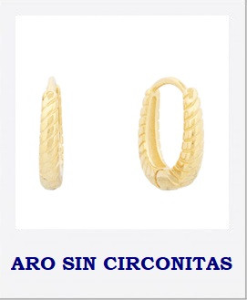 ARO PLATA SIN CIRCONITAS